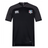 The SWFL Lady Hammerheads Vapodri Evader Jersey by WRS Canterbury features black short sleeves, dark gray sleeves, moisture-wicking tech, a Canterbury logo, and a USA Hammers crest—ideal for Rugby World Cup fans.