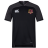 The Godzilla Rugby Football Club Vapodri Evader Jersey by EMB Canterbury is a black short-sleeve rugby jersey featuring the EMB Canterbury logo on the right chest and the maroon and yellow Godzilla RFC logo on the left chest. Constructed with advanced moisture-wicking technology, this jersey also showcases the “VapoDri” text near the bottom.