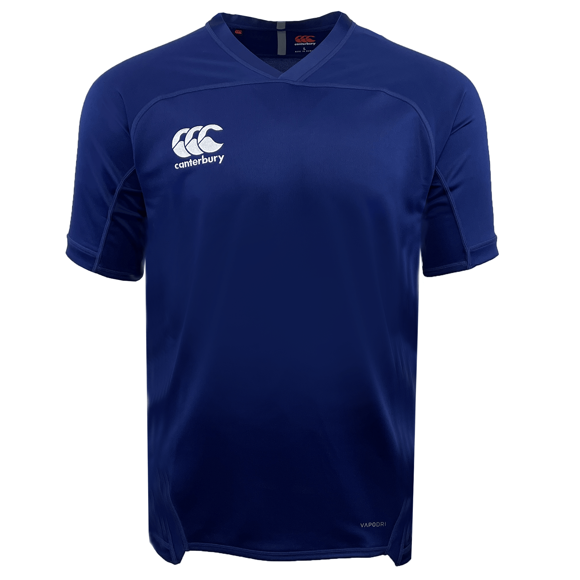 Maillot rugby CASTRES OLYMPIQUE porté n°8 CANTERBURY bleu match worn Maillot rugby CASTRES OLYMPIQUE porté n°8 CANTERBURY bleu match worn