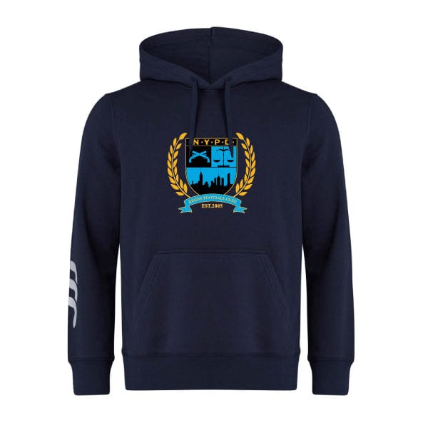 New York Police Dept. Rugby Club Hoodie by Canterbury