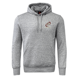 A premium Herriman High School Canterbury Club Hoodie with a WRS Canterbury logo on it.