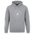 Introducing the New Saint Andrews College Club Hoodie by Canterbury from WRS Canterbury—a gray hooded sweatshirt with a front pocket, inspired by classic rugby club designs. It features “New Saint Andrews RFC 1994” and a crest on the chest, plus a white graphic on the left sleeve.