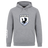 The South Orange County Raptors Club Hoodie by Canterbury, from WRS Canterbury, is a gray hooded sweatshirt featuring a bold “South Orange County Raptors Rugby” logo with an eagle on the chest and an eye-catching white design on the left sleeve. This custom hoodie is ideal for showcasing your rugby club pride both on and off the field.