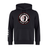 Liberty Lake Warriors Club Hoodie by WRS Canterbury showcases a "Liberty Warriors Rugby Club" logo with a stylized face in the center, crafted from cozy sweatshirt fleece.