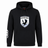 The South Orange County Raptors Club Hoodie by Canterbury, from WRS Canterbury, is a black hooded sweatshirt featuring a “South Orange County Raptors Rugby” crest—with a raptor and rugby ball—on the chest and a bold white triple-stripe design on the right sleeve. This custom hoodie is perfect for showcasing your team spirit, making it an ideal rugby club hoodie for both fans and players.