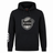 Black ICRON Club Hoodie by Canterbury with a drawstring hood, front kangaroo pocket, and an ICRON rugby club crest graphic on the chest.