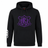 Black Western Carolina University Club Hoodie by Canterbury with a purple Western Carolina Rugby crest on the chest and a white logo on the right sleeve.