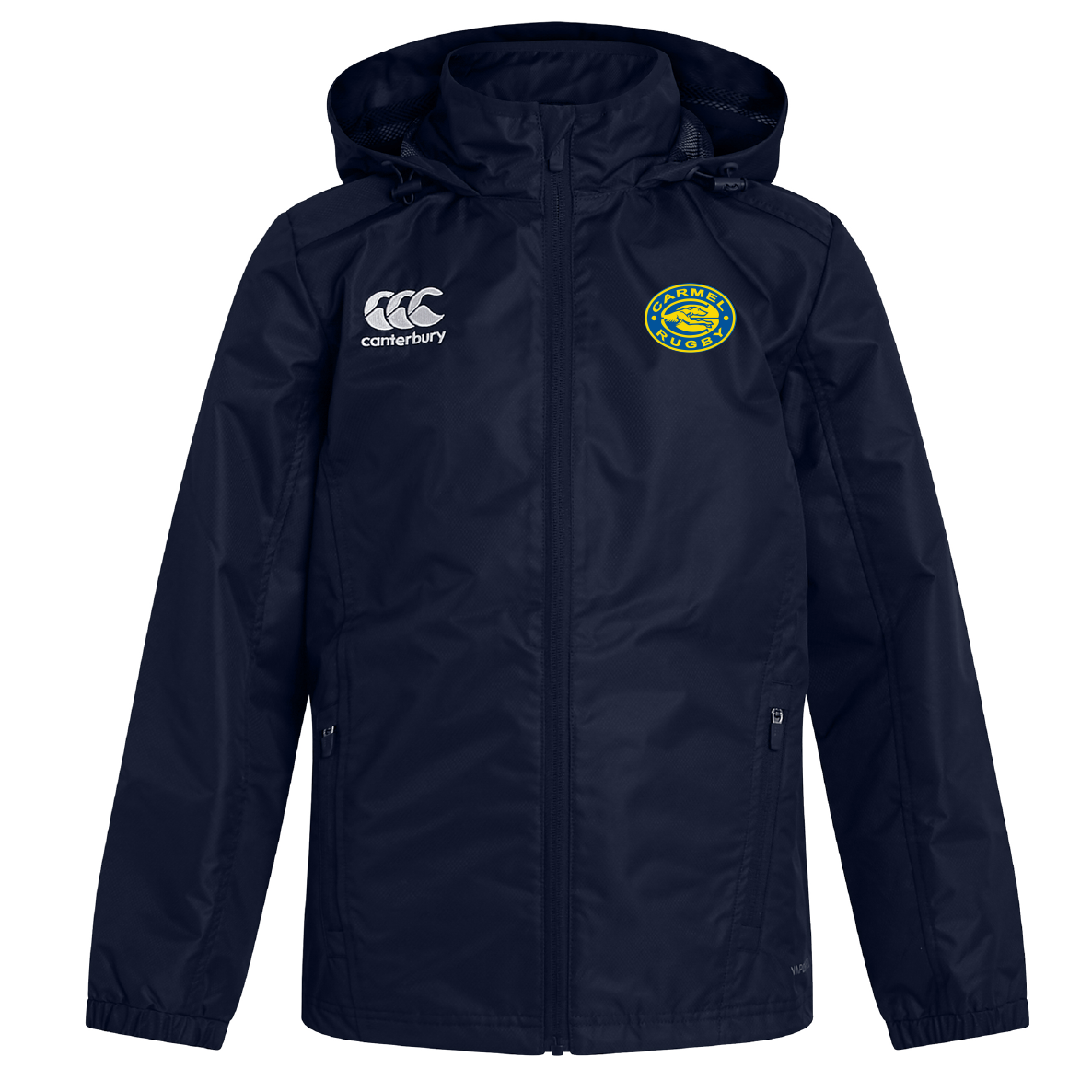 Carmel Rugby Club Vaposhield Full Zip Rain Jacket by Canterbury