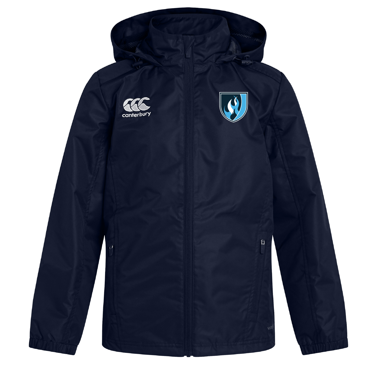 Minneapolis Mayhem Club Vaposhield Full Zip Rain Jacket by Canterbury