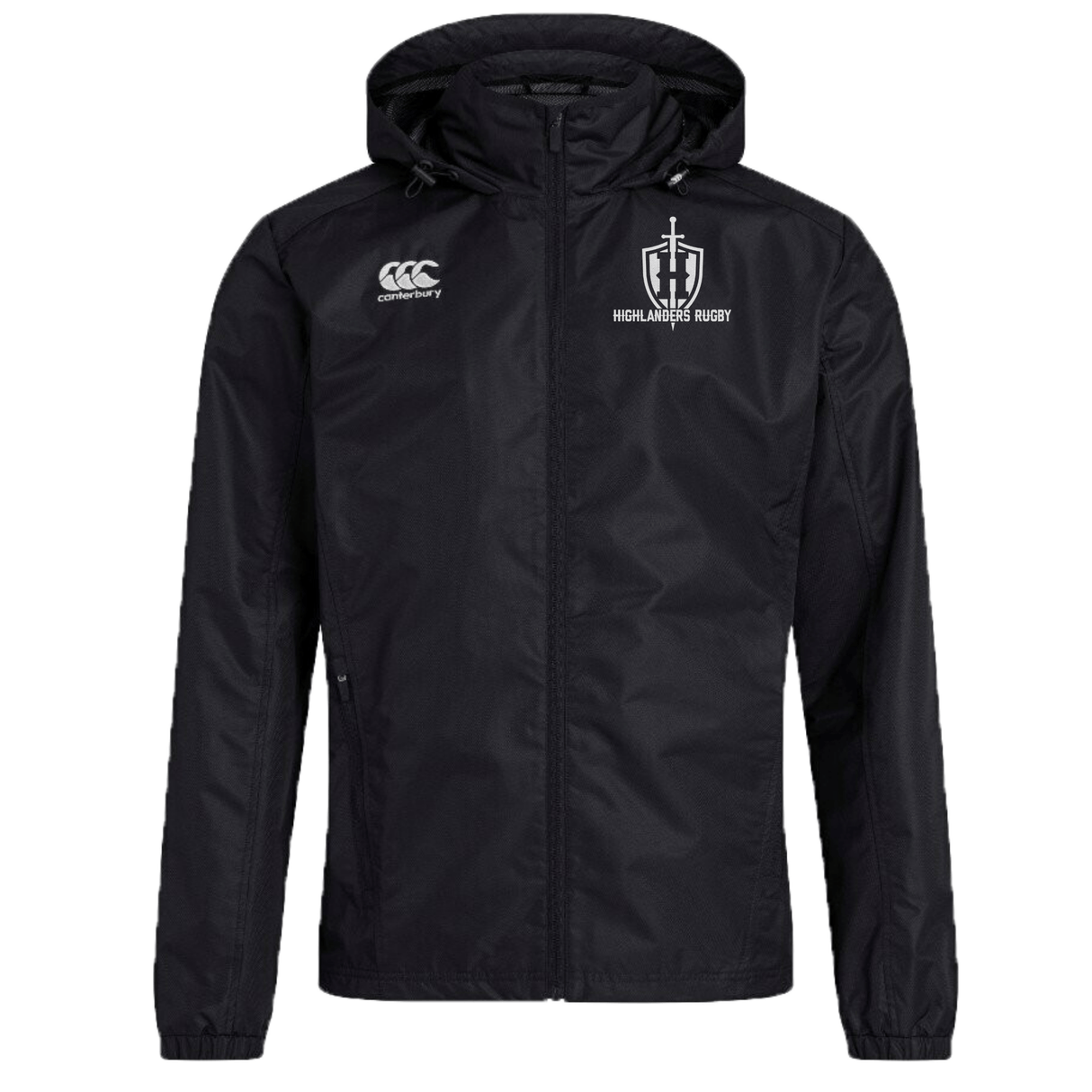 Highlanders Rugby NC Club Vaposhield Full Zip Rain Jacket by