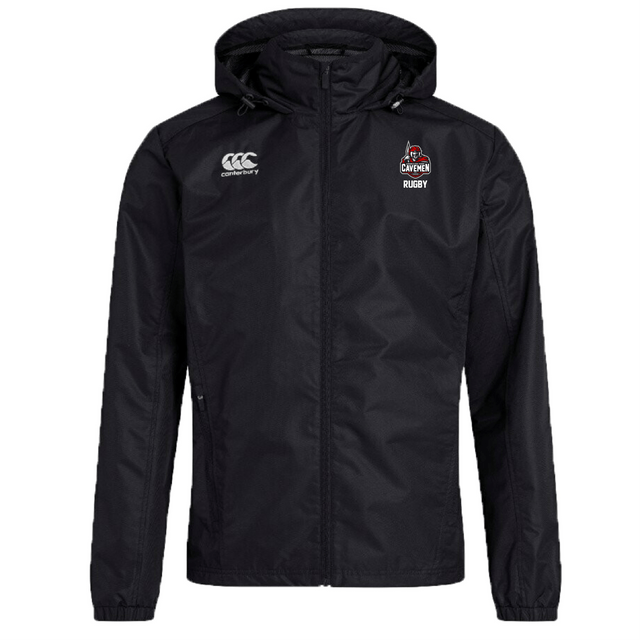 American Fork Cavemen Club Vaposhield Full Zip Rain Jacket by Canterbury