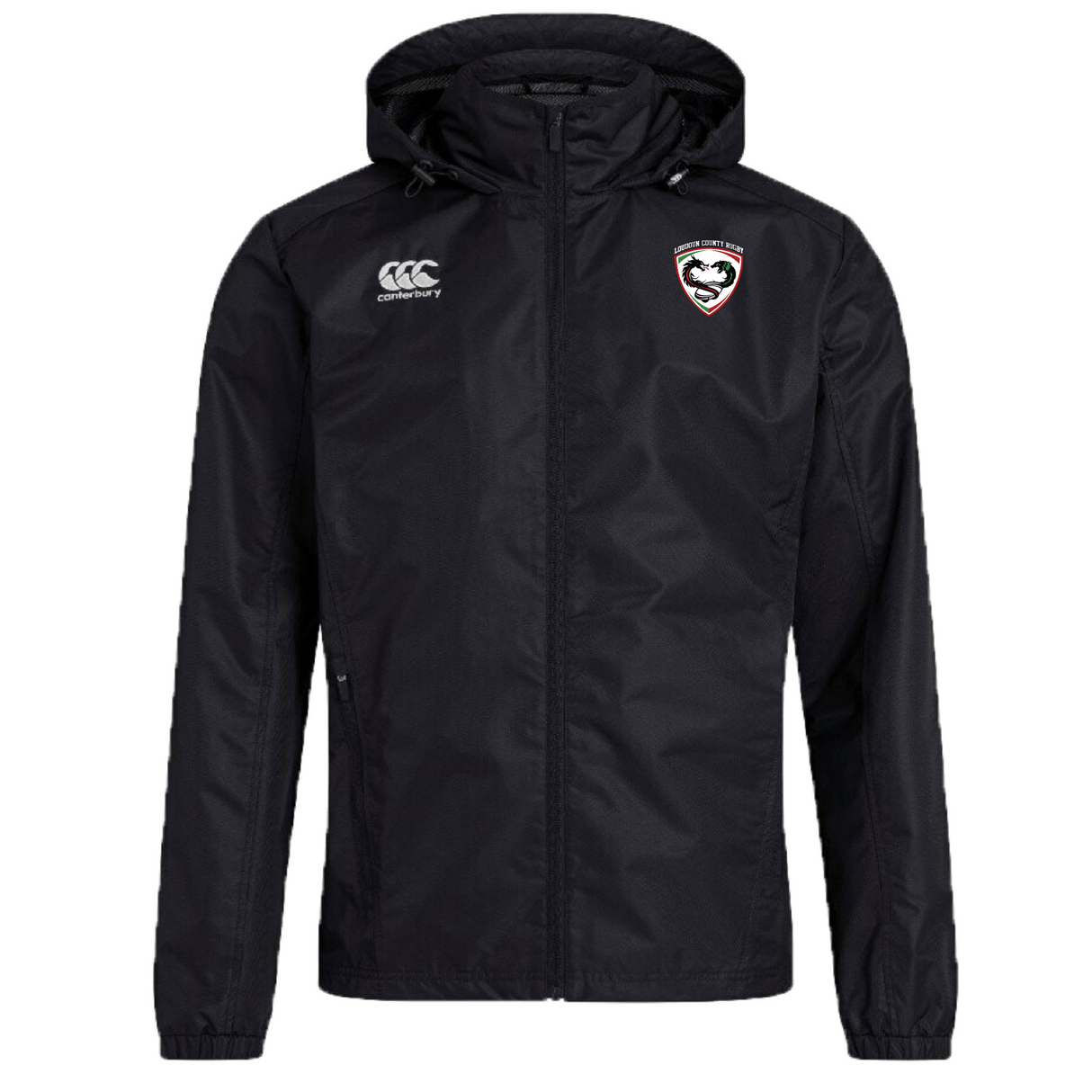 Loudoun Club Vaposhield Full Zip Rain Jacket by Canterbury