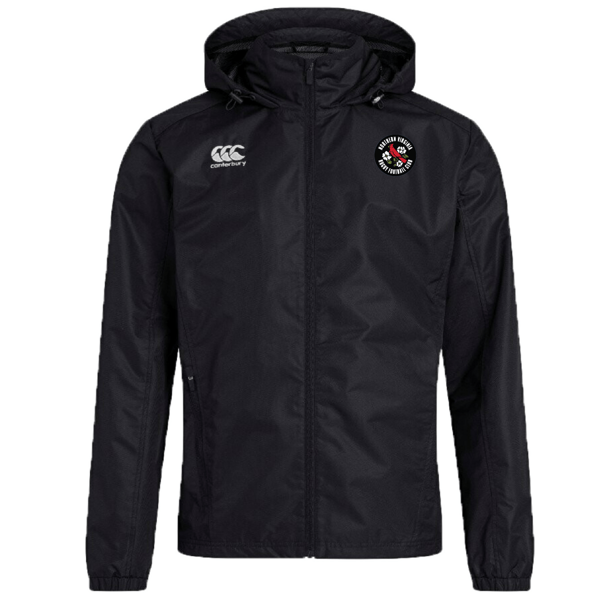 NOVA RFC Club Vaposhield Full Zip Rain Jacket by Canterbury