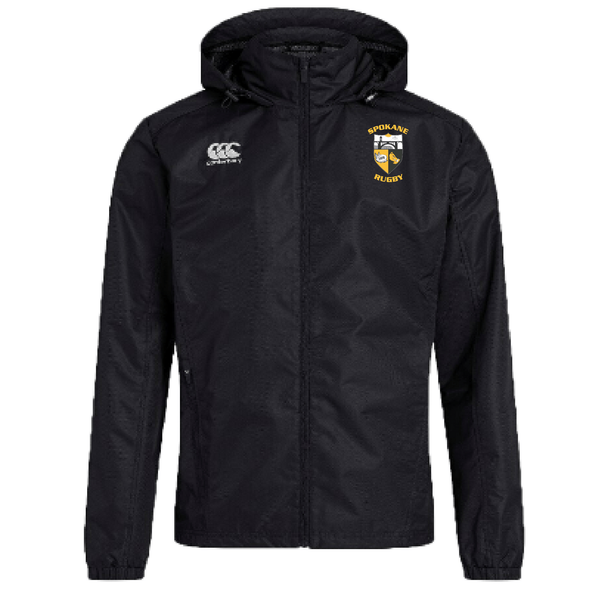 Spokane Rugby Club Vaposhield Full Zip Rain Jacket by Canterbury ...