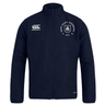 The New Saint Andrews College Club Track Jacket by EMB Canterbury features the Canterbury logo on the right chest and a “New Saint Andrews RFC” crest and text on the left chest. This lightweight, water-repellent jacket is perfect for all weather conditions.