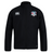The SWFL Lady Hammerheads Club Track Jacket by WRS Canterbury is a black, lightweight, water-repellent zip-up jacket featuring the Canterbury logo on the right chest and the Hammerheads team logo on the left chest.