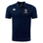 Navy blue Dwight Rugby Club Dry Polo shirt by EMB Canterbury with canterbury logo on the right chest and an "England Rugby" emblem on the left, featuring Vapodri Technology.