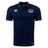 The Nebraska Rugby Referee Society Club Dry Polo by EMB Canterbury is a navy short-sleeve polo featuring a Nebraska logo, Canterbury branding, and Vapodri technology for all-day breathable comfort.
