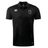 The Cypress Warriors Men's Rugby Club Dry Polo by EMB Canterbury is a black, collared short-sleeve polo with Vapodri tech, the Canterbury logo, and sports team crest on the chest for breathable comfort.