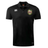 The EMB Canterbury RVA T.R.C. Club Dry Polo by Canterbury is a black short-sleeve polo shirt with a collar, designed with Vapodri technology for superior comfort. Featuring an RVA crest on the left chest and the Canterbury logo on the right chest, this breathable polo perfectly blends performance and style.