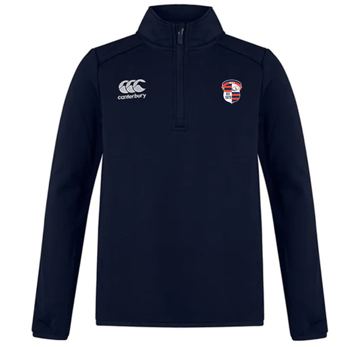 Illinois Womens RFC Club 1/4 Zip Mid Layer Training Top by Canterbury