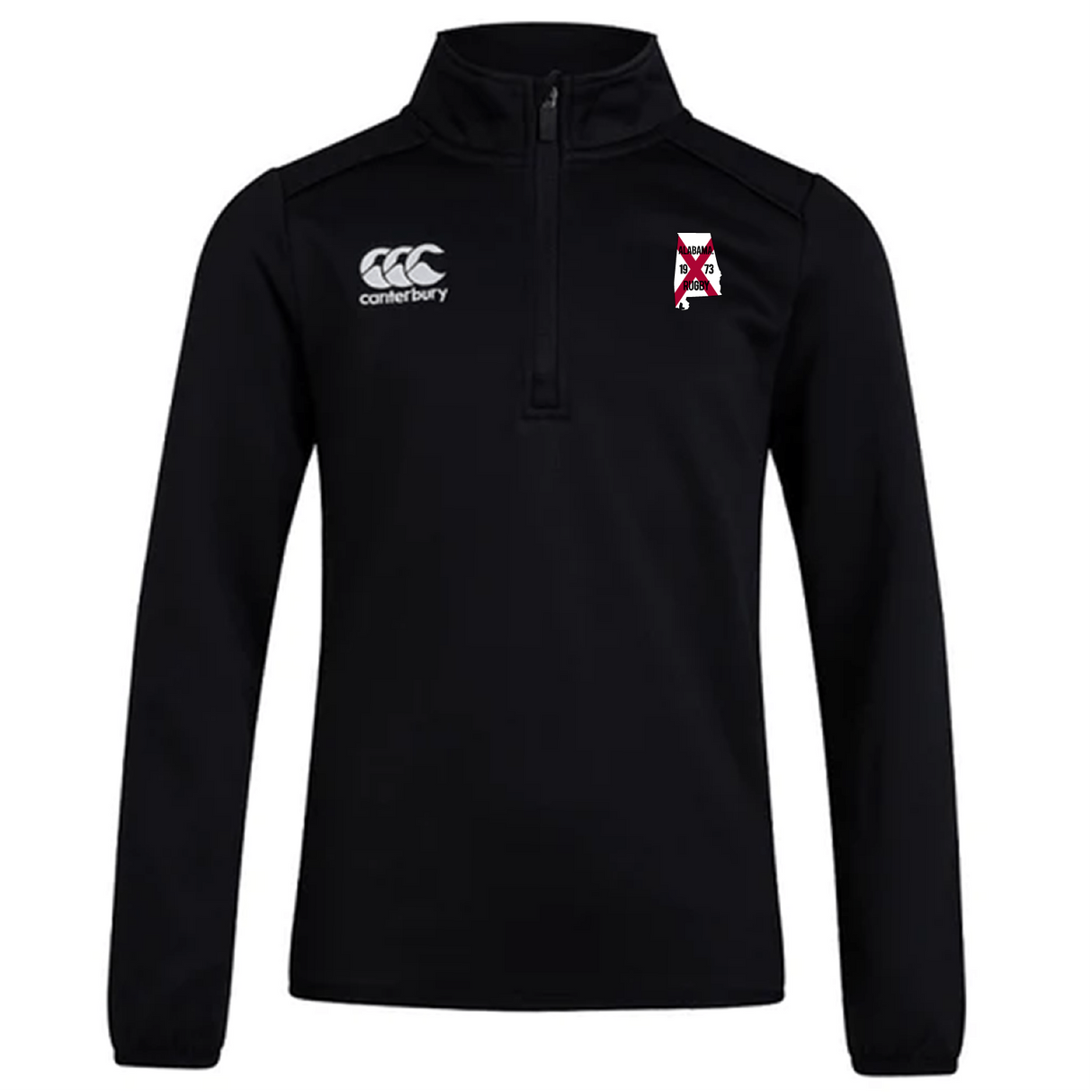 University of Alabama Rugby Club 1/4 Zip Mid Layer Training Top by Canterbury