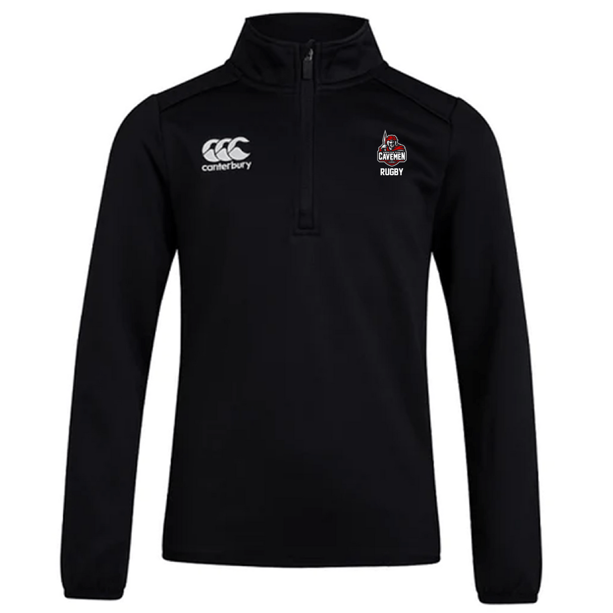 American Fork Cavemen Club 1/4 Zip Mid Layer Training Top by Canterbury