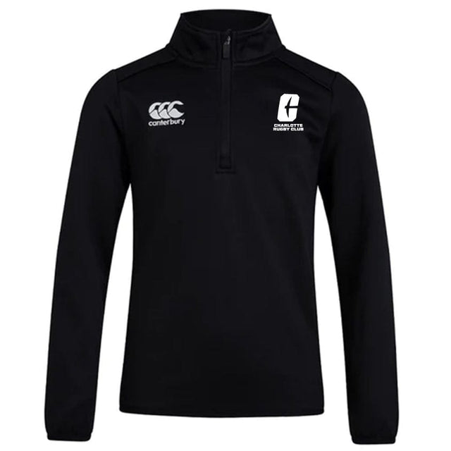 UNC Charlotte Club 1/4 Zip Mid Layer Training Top by Canterbury