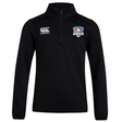 The SWFL Lady Hammerheads Club 1/4 Zip Mid Layer Training Top by WRS Canterbury features the Canterbury logo on the right chest and the Hammerheads logo on the left—perfect for rugby training.