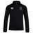 A black Hornets Rugby Club 1977 Club 1/4 Zip Mid Layer Training Top by Canterbury, featuring an EMB Canterbury logo on the right chest and a Hornets Rugby Club crest on the left chest.