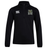 The Lewis County Elks Club 1/4 Zip Mid Layer Training Top by EMB Canterbury is a black quarter-zip pullover featuring the “Canterbury” logo on the right chest and an “Elks” emblem with a deer on the left chest, designed as a versatile mid layer ideal for custom-made sportswear collections.