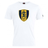 The Gotham Knights Club Plain Tee by Canterbury from WRS Canterbury features a navy and gold shield emblem with a lion and the text "GKRFC NYC" in the center, crafted from a premium cotton-heavy blend for ultimate comfort.
