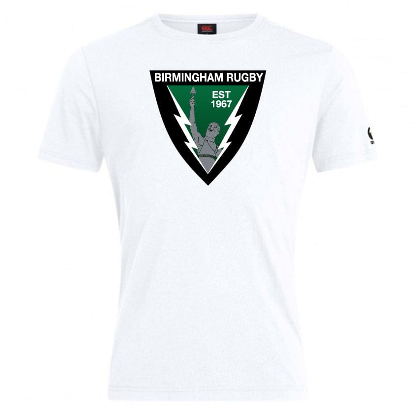 Birmingham Rugby Club Plain Tee by Canterbury