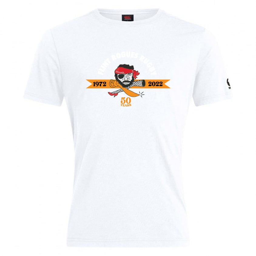 Flint Rogues Club Plain Tee by Canterbury