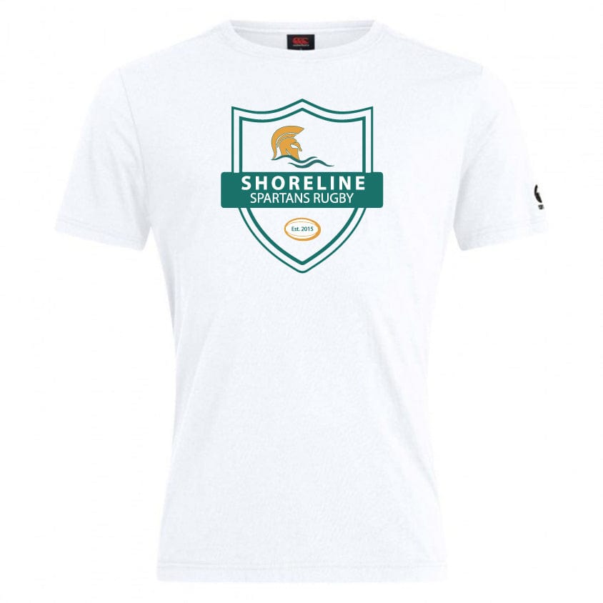 Shoreline Spartans Club Plain Tee by Canterbury