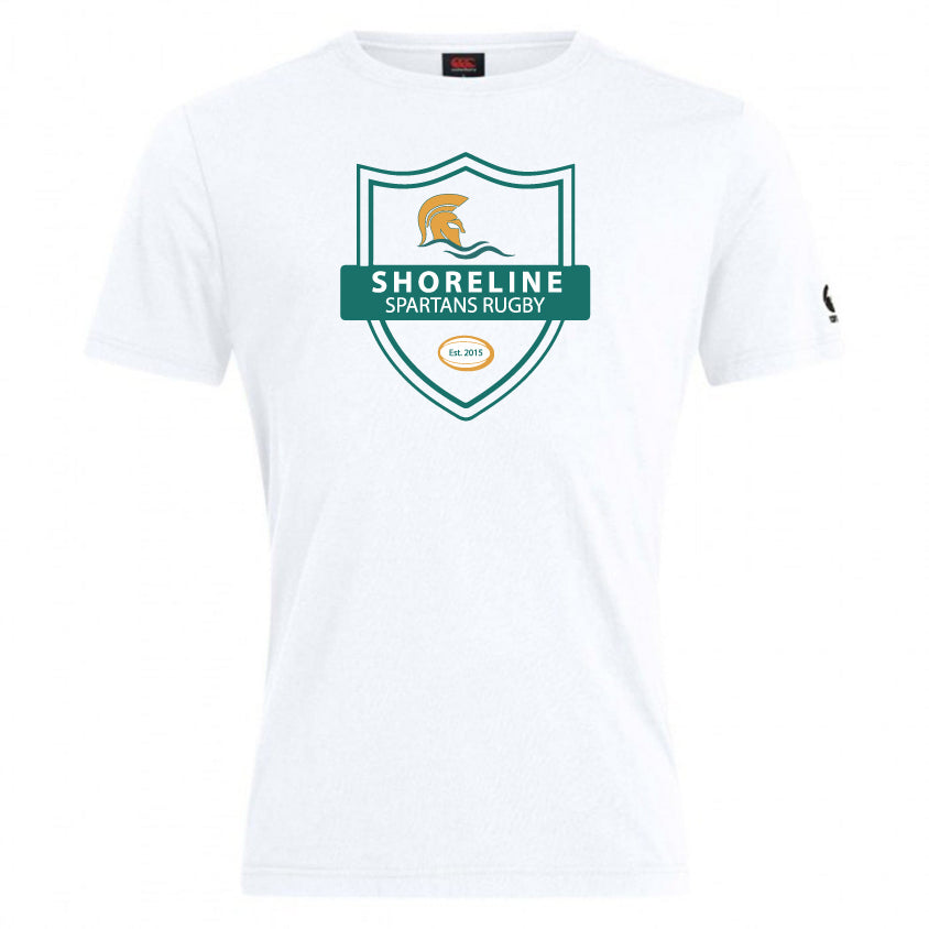 Shoreline Spartans Club Plain Tee by Canterbury