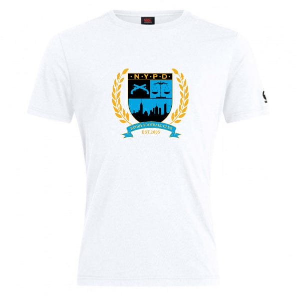 New York Police Dept. Rugby Club Plain Tee by Canterbury