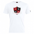 Discover the premium comfort of the Southern Pines Youth Rugby Club Plain Tee by WRS Canterbury. This customizable white t-shirt, featuring a red and black shield with "SP" and a rugby ball, is more than just apparel—it's your personal rugby statement.