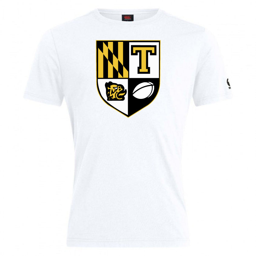 Towson University Rugby Club Plain Tee by Canterbury