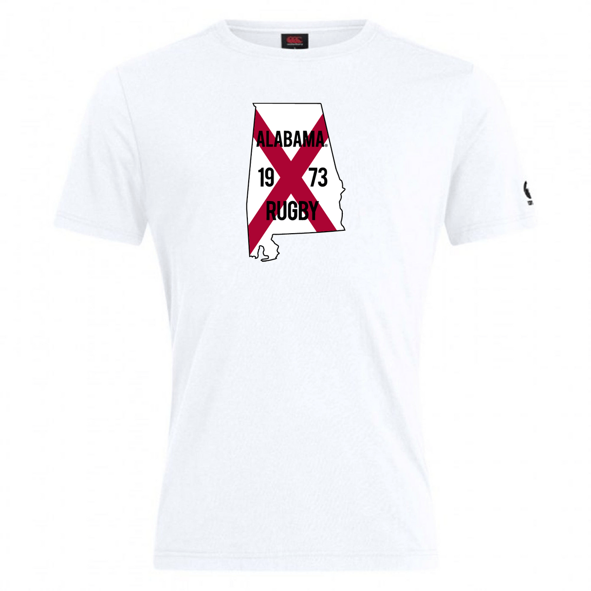 University of Alabama Rugby Club Plain Tee by Canterbury