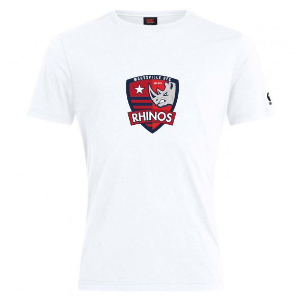 Marysville Rhinos Club Plain Tee by Canterbury