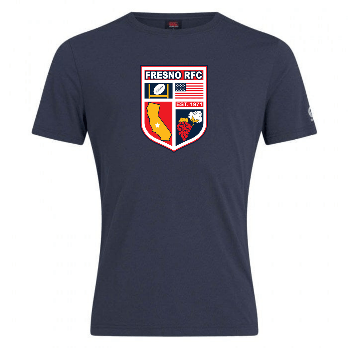 Fresno RFC Club Plain Tee by Canterbury
