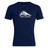 Navy blue cotton blend University of New Hampshire Club Plain Tee by Canterbury featuring a wildcat graphic and “MEN’S RUGBY” text on the chest.