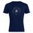 The New Saint Andrews College Club Plain Tee by WRS Canterbury is a navy blue cotton blend t-shirt featuring “New Saint Andrews RFC 1994” and a white crest printed on the chest—a custom tee perfect for everyday wear.