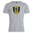 The Gotham Knights Club Plain Tee by Canterbury from WRS Canterbury showcases a navy and yellow shield logo with a dragon, along with the "GKRFC NYC" text on the chest, all set against a light gray background. This tee is crafted from a premium cotton-heavy blend.