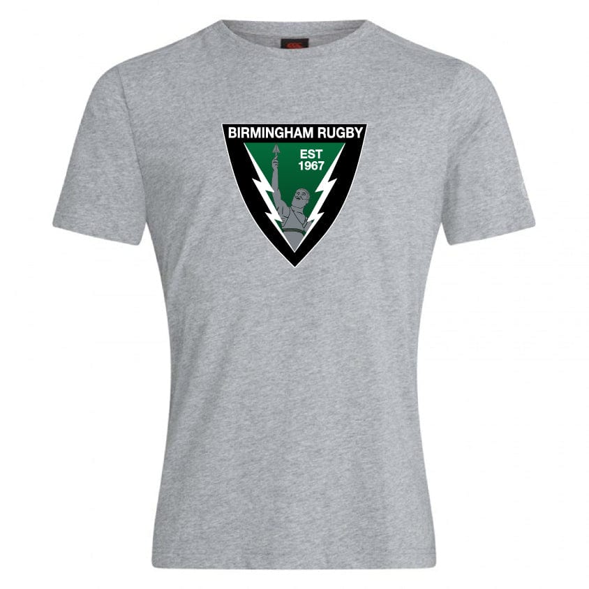 Birmingham Rugby Club Plain Tee by Canterbury