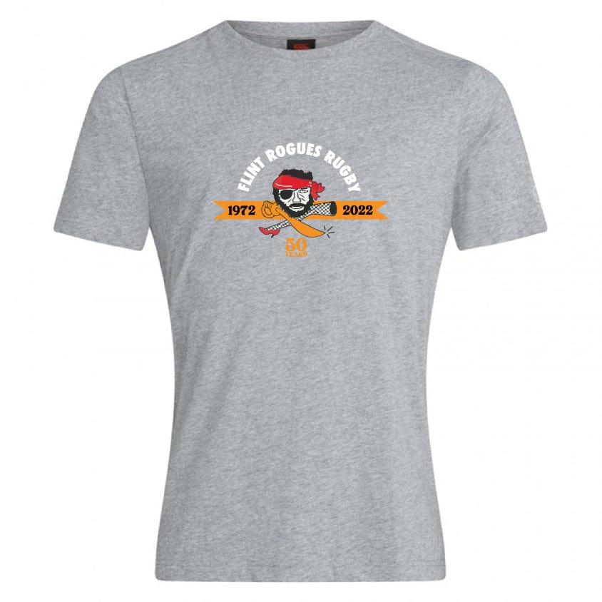 Flint Rogues Club Plain Tee by Canterbury