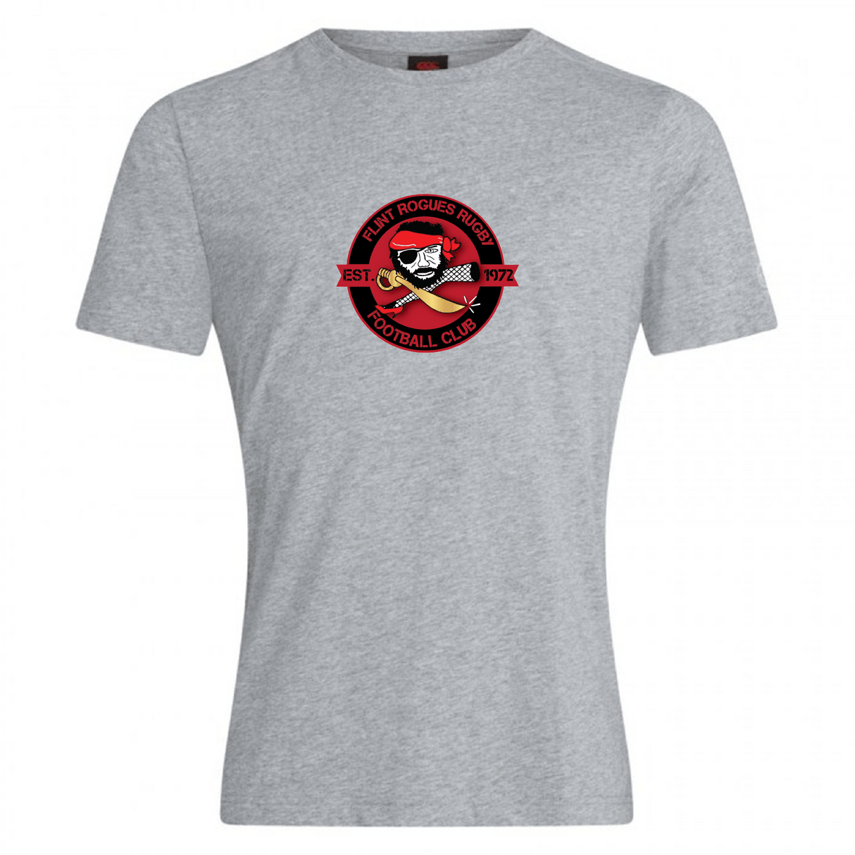 Flint Rogues Club Plain Tee by Canterbury