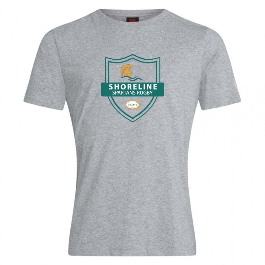 Shoreline Spartans Club Plain Tee by Canterbury