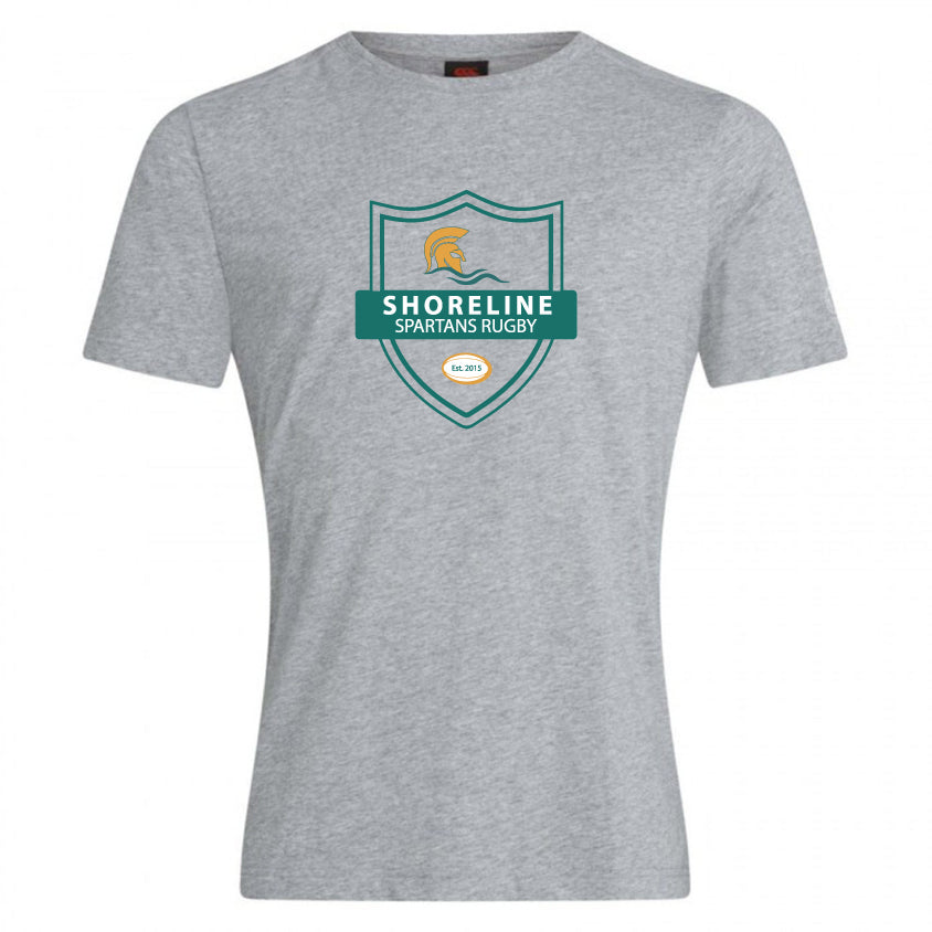Shoreline Spartans Club Plain Tee by Canterbury